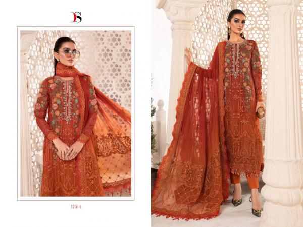 Deepsy Maria B Chiffons 22 Pakistani Georgette Designer Salwar Suits Collection 